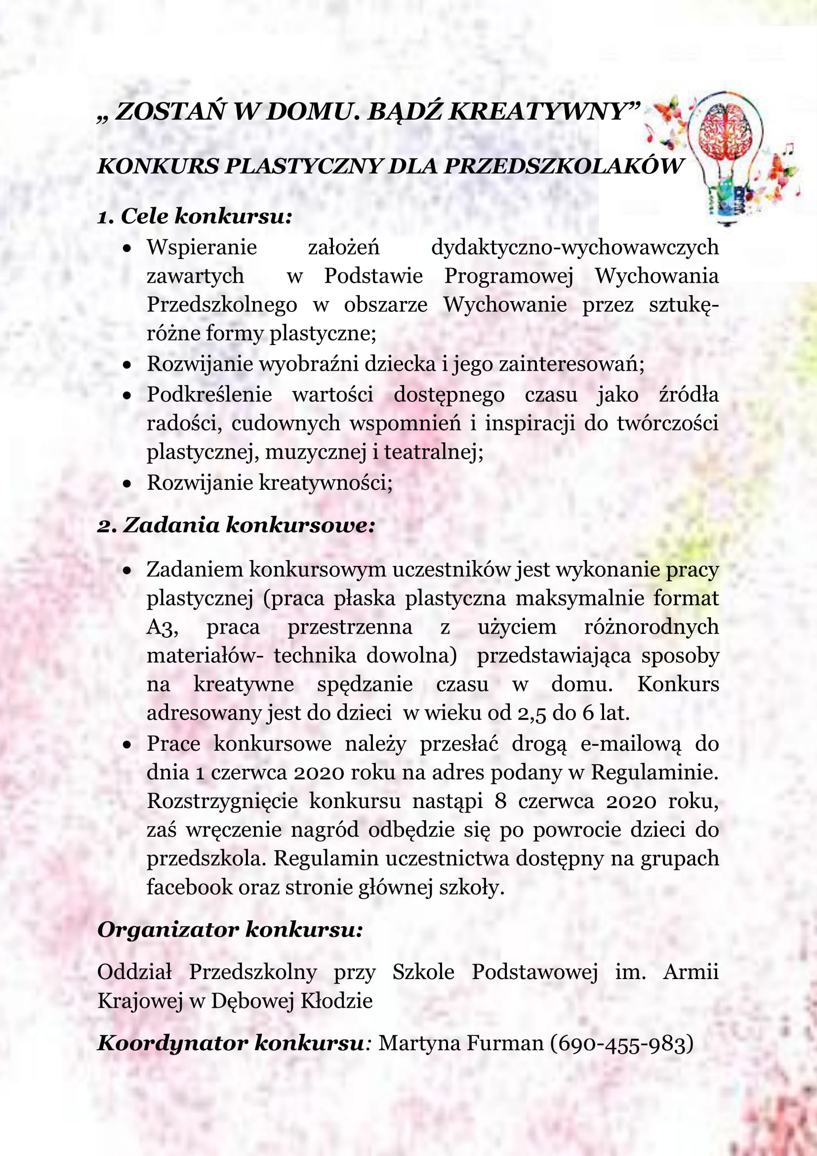 Konkurs plakat