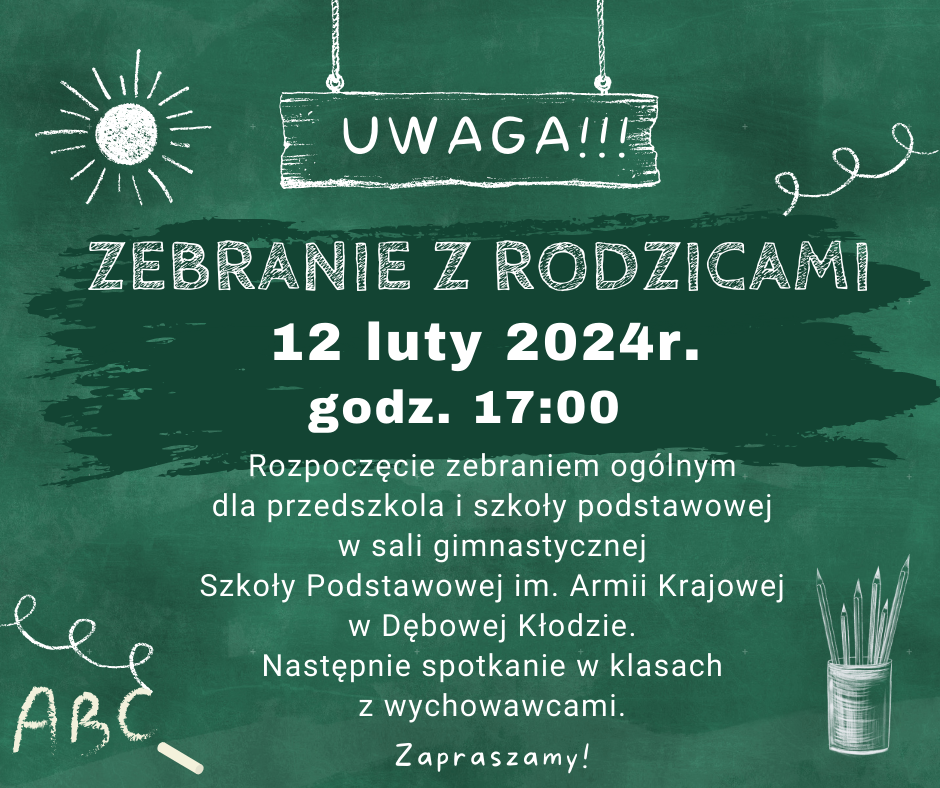 ZEBRANIE Z RODZICAMI